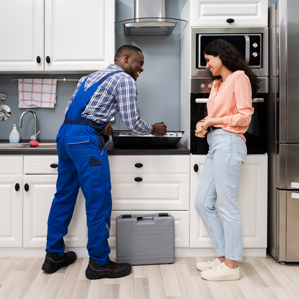 can you provide an estimate for cooktop repair before beginning any work in Johnson Village CO